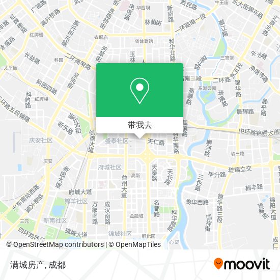 满城房产地图