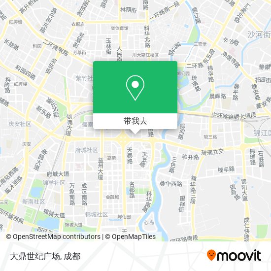 大鼎世纪广场地图
