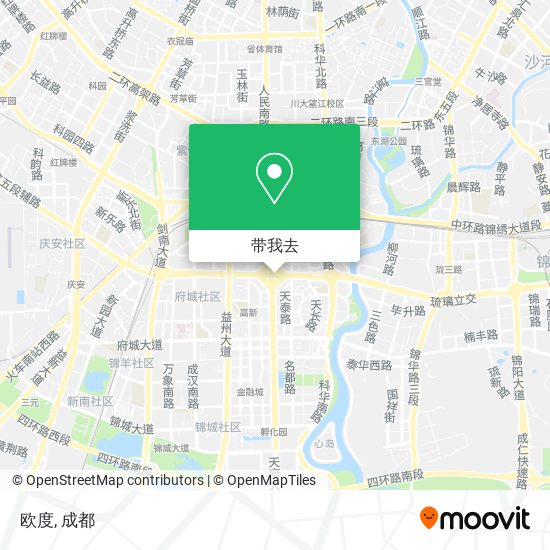欧度地图