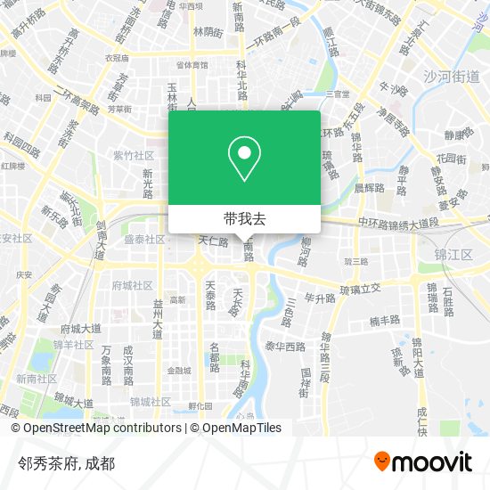 邻秀茶府地图