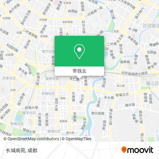 长城南苑地图