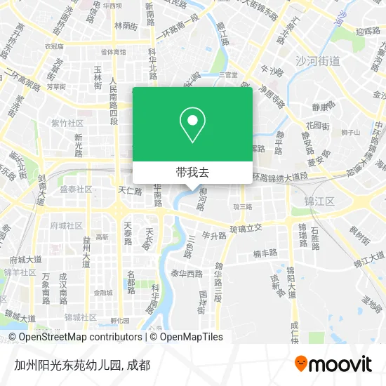 加州阳光东苑幼儿园地图