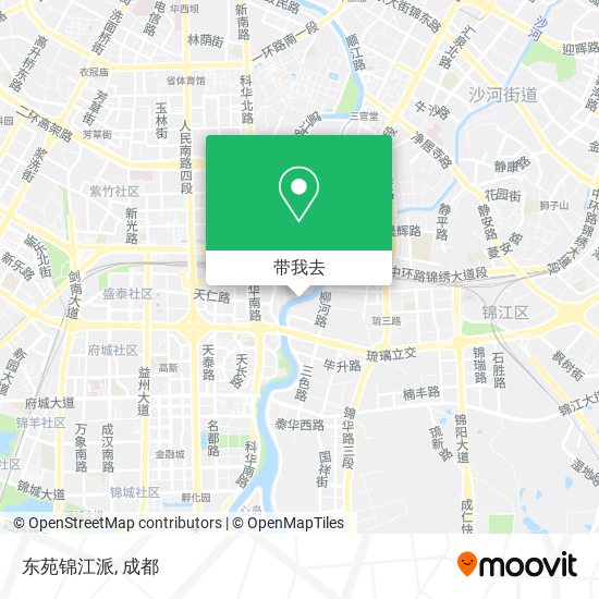 东苑锦江派地图
