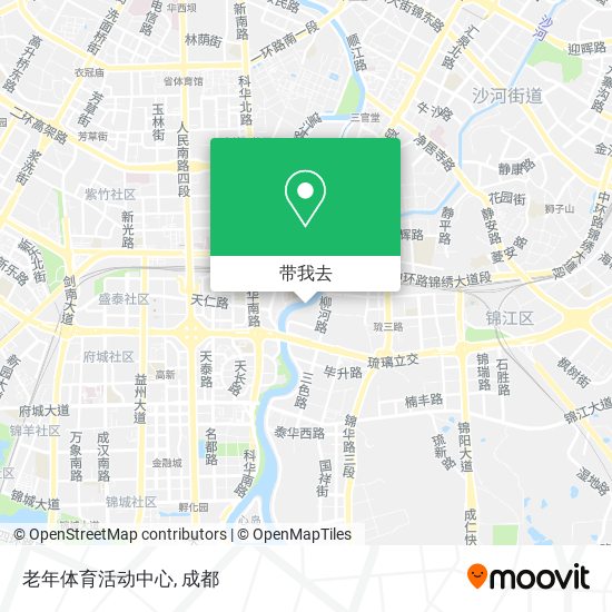 老年体育活动中心地图