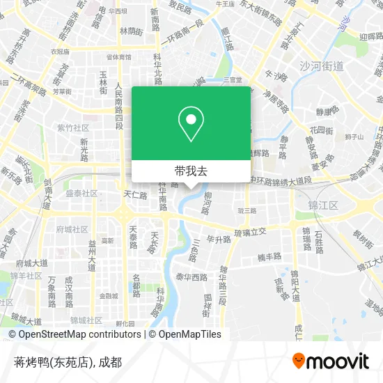 蒋烤鸭(东苑店)地图