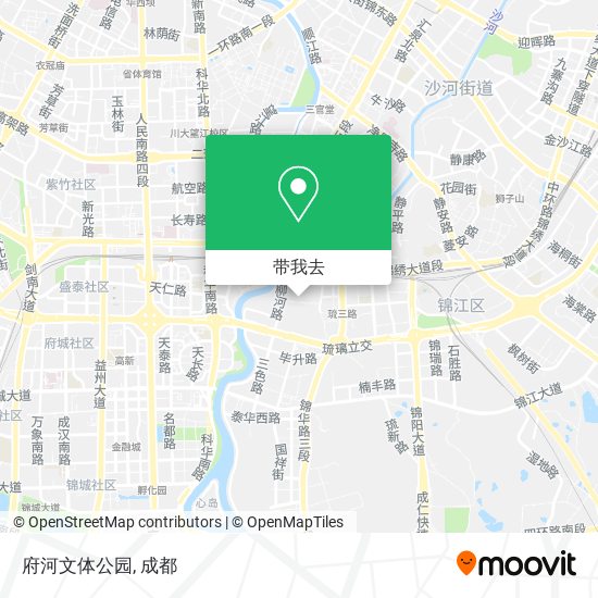 府河文体公园地图