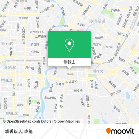 飘香饭店地图