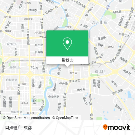 周姐鞋店地图