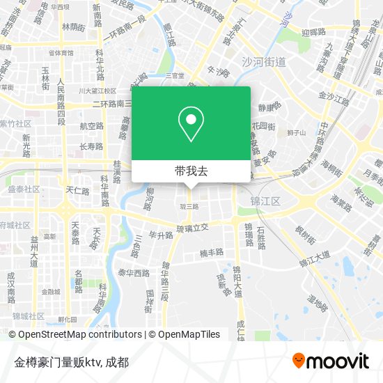 金樽豪门量贩ktv地图