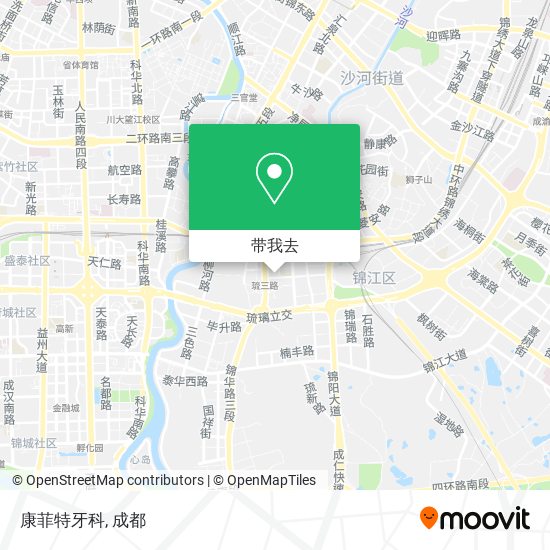 康菲特牙科地图