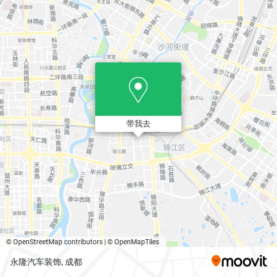 永隆汽车装饰地图