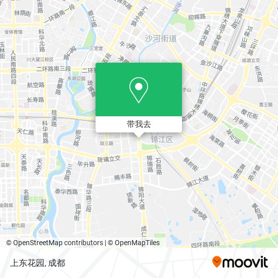 上东花园地图