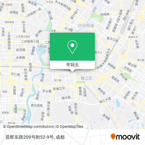 晨辉东路209号附52-9号地图