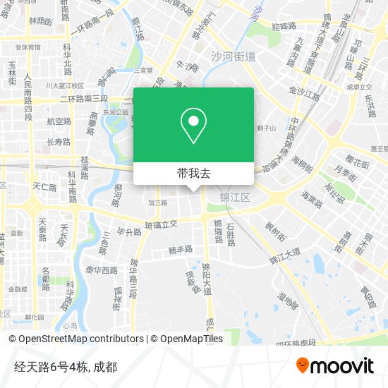 经天路6号4栋地图