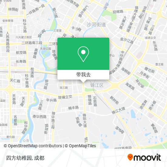 四方幼稚园地图