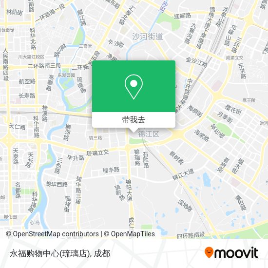 永福购物中心(琉璃店)地图