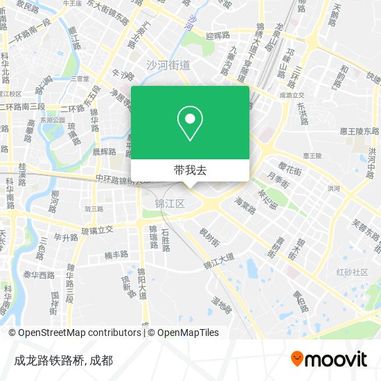 成龙路铁路桥地图
