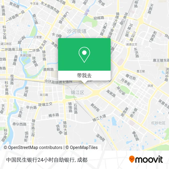 中国民生银行24小时自助银行地图