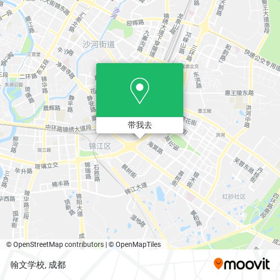 翰文学校地图