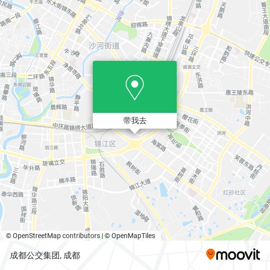 成都公交集团地图