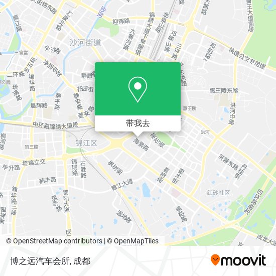 博之远汽车会所地图