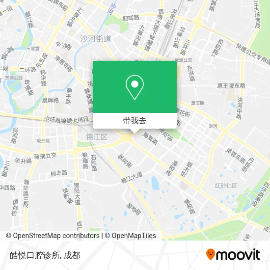 皓悦口腔诊所地图