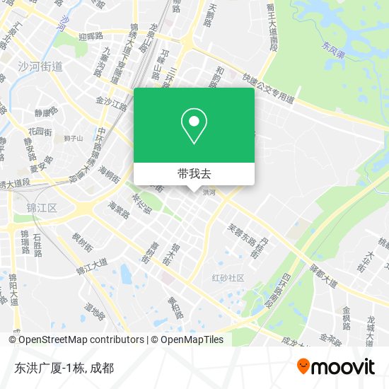 东洪广厦-1栋地图