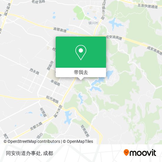 同安街道办事处地图