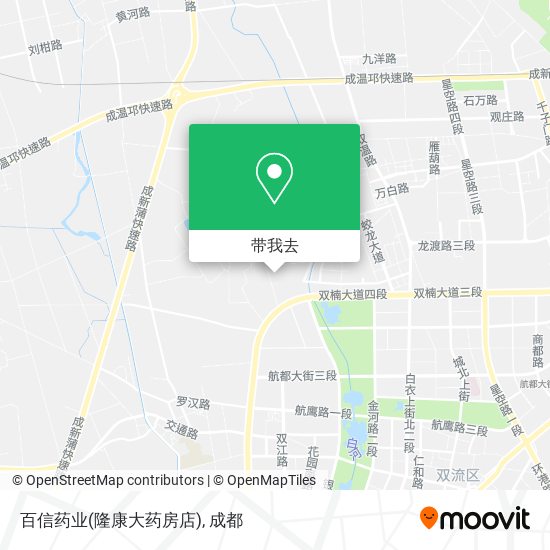 百信药业(隆康大药房店)地图