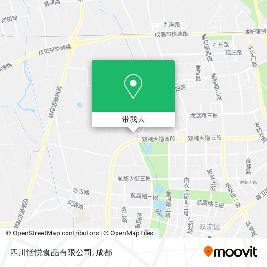 四川恬悦食品有限公司地图
