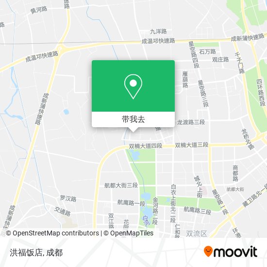 洪福饭店地图