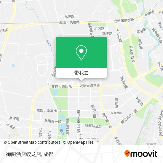 御阁酒店蛟龙店地图
