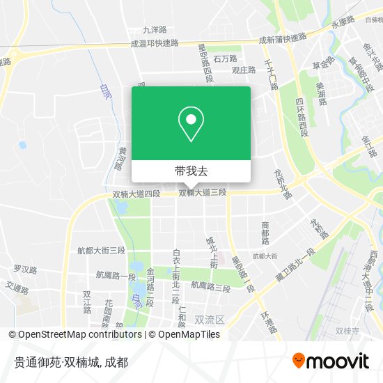 贵通御苑·双楠城地图
