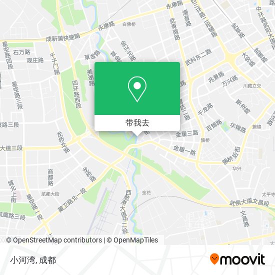 小河湾地图