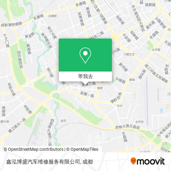 鑫泓博盛汽车维修服务有限公司地图