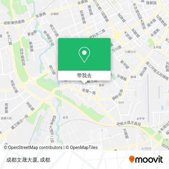 成都文晟大厦地图
