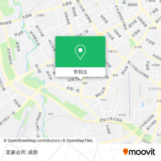 茗豪会所地图