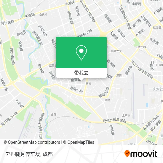 7里-晓月停车场地图