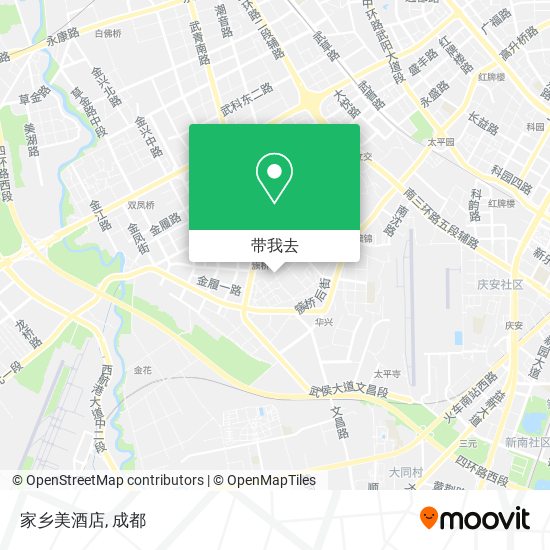 家乡美酒店地图