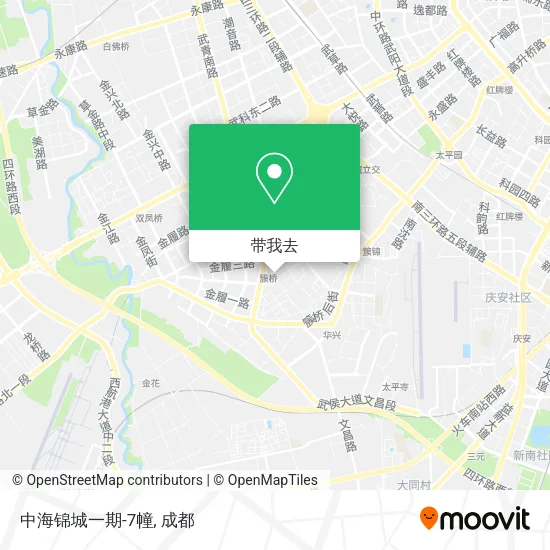 中海锦城一期-7幢地图