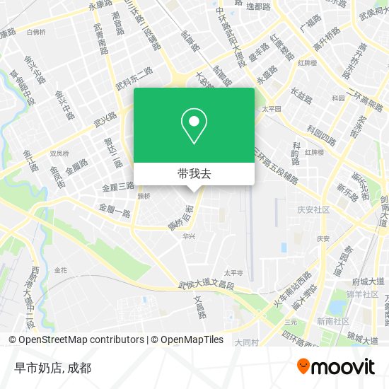早市奶店地图