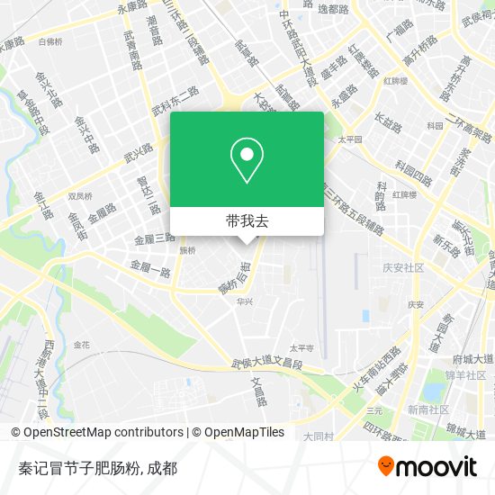 秦记冒节子肥肠粉地图