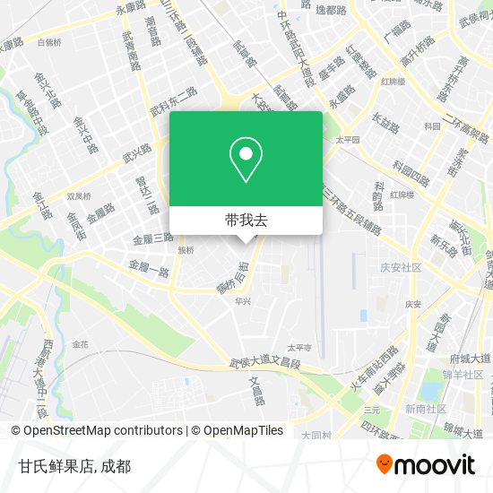 甘氏鲜果店地图