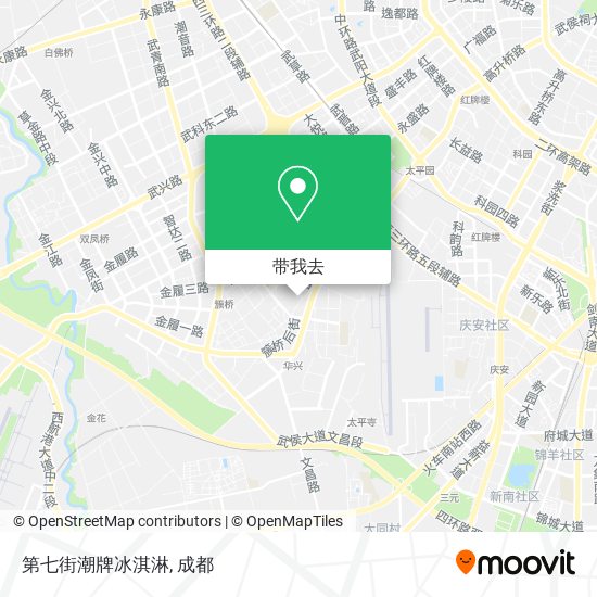第七街潮牌冰淇淋地图