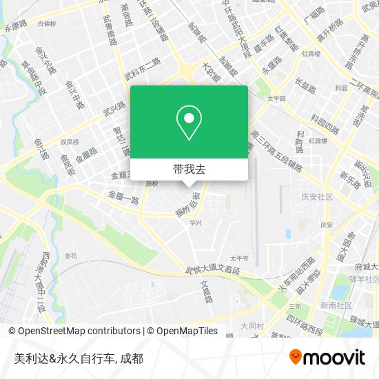 美利达&永久自行车地图
