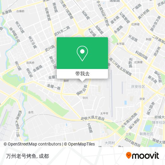 万州老号烤鱼地图