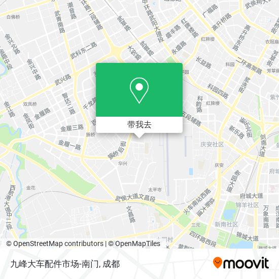 九峰大车配件市场-南门地图
