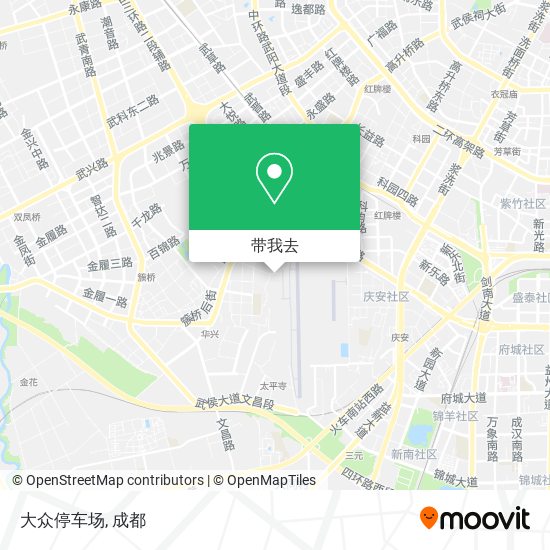 大众停车场地图