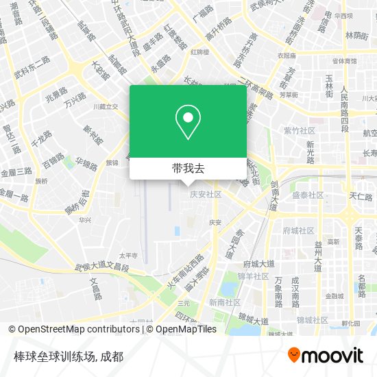 棒球垒球训练场地图