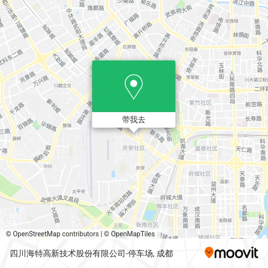 四川海特高新技术股份有限公司-停车场地图
